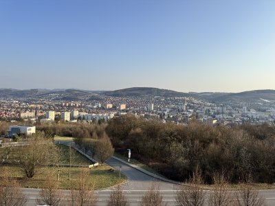 Moderní byt 2+kk s balkonem, 56,5m2, Zlín, ulice Podlesí, Jižní svahy