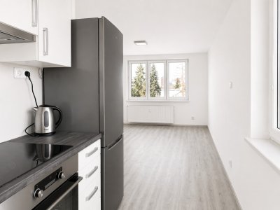 Světlý byt 1+kk, 37 m², klidná lokalita u centra Zlína, krásný výhled